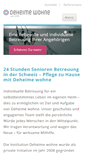 Mobile Screenshot of deheimewohne.ch